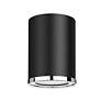 Z-Lite Arlo 7 1/2" High Matte Black Flush Mount Ceiling Light