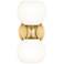 Z-Lite Artemis 10 3/4" High Modern Gold 2-Light Wall Sconce