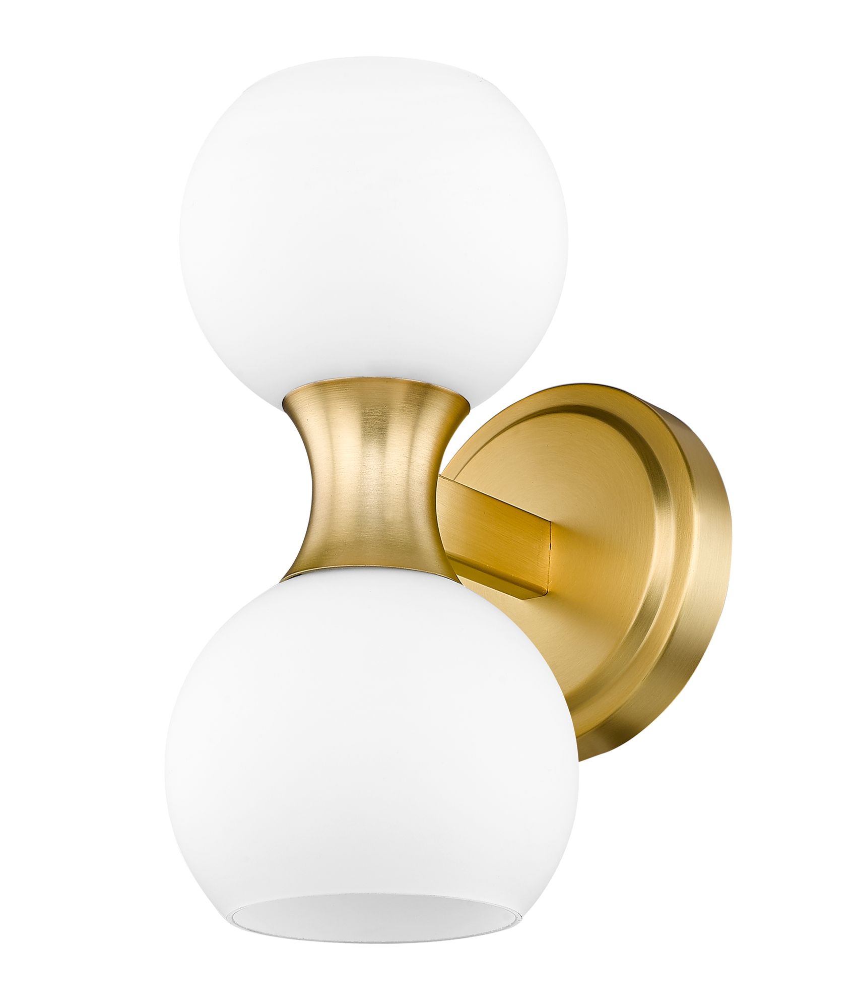 Z-Lite Artemis 10 3/4" High Modern Gold 2-Light Wall Sconce