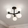 1_Z-Lite Artemis 18" Wide Matte Black 6-Light Ceiling Light