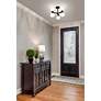 3_Z-Lite Artemis 18" Wide Matte Black 6-Light Ceiling Light more views