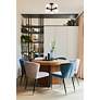 4_Z-Lite Artemis 18" Wide Matte Black 6-Light Ceiling Light more views