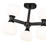 7_Z-Lite Artemis 18" Wide Matte Black 6-Light Ceiling Light more views