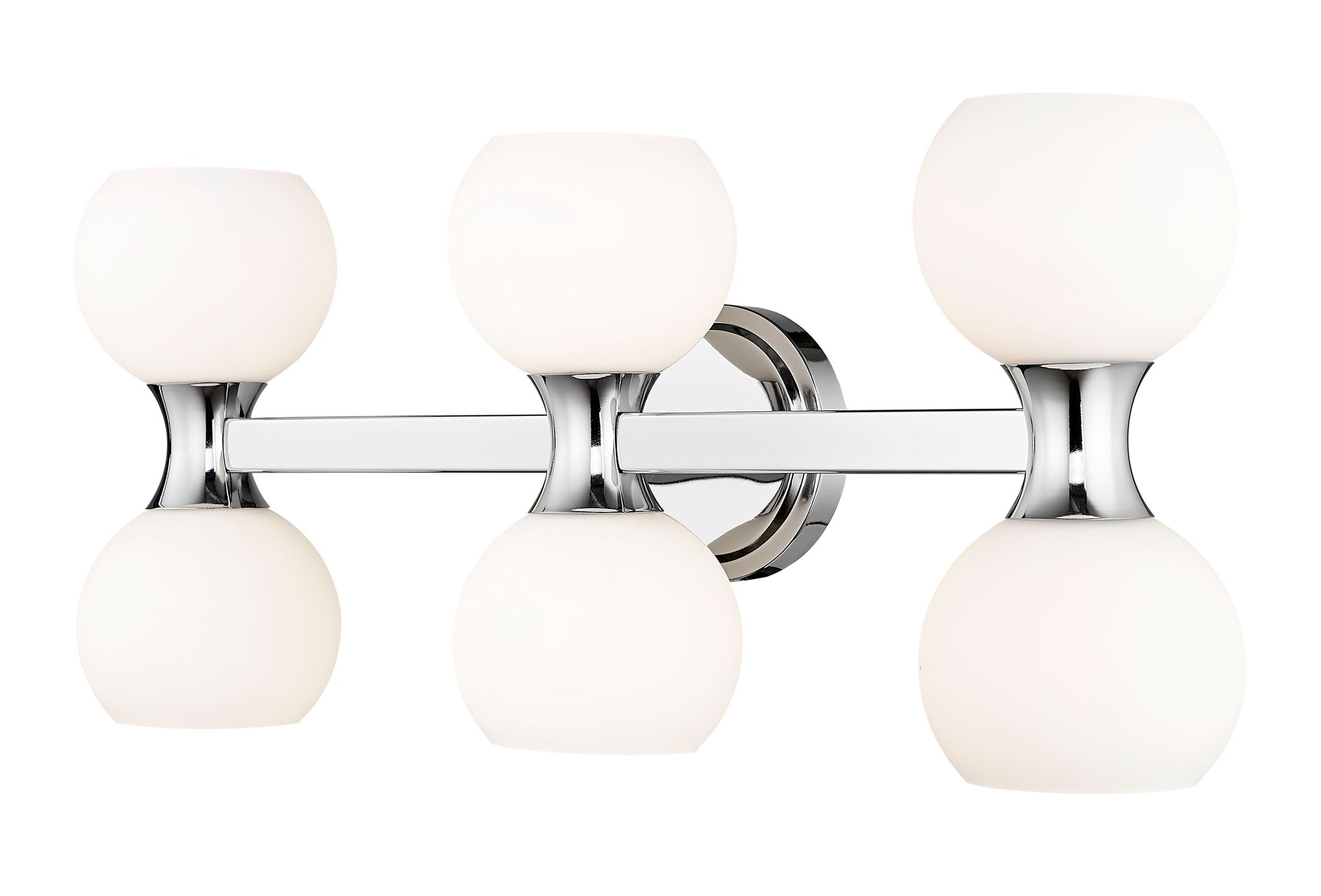 Image 5 Z-Lite Artemis 25" Wide Chrome 6-Light Vanity Bath Light more views