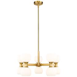 Z-Lite Artemis 25" Wide Modern Gold 10-Light Chandelier