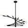 Z-Lite Ascension 32" Wide Matte Black 16-Light Chandelier