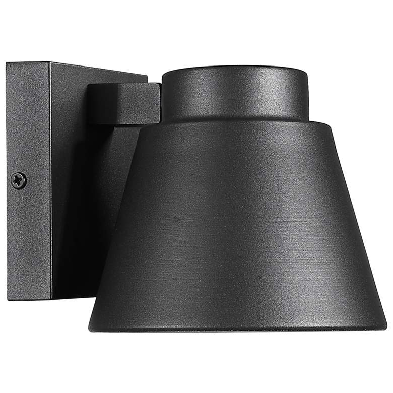 Image 1 Z-Lite Asher 1 Light Outdoor Wall Sconce in Black