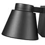 6_Z-Lite Asher 5" High Black LED Outdoor Wall Light more views