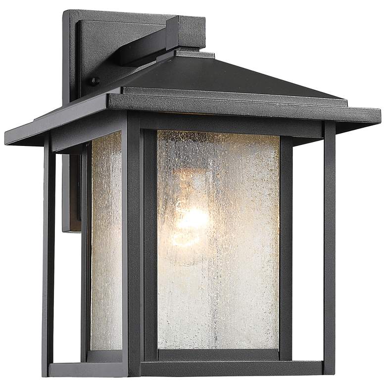 Image 1 Z-Lite Aspen 1 Light Outdoor in Black
