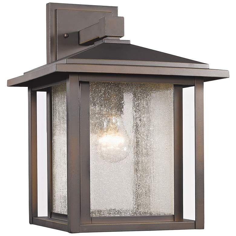 Image 1 Z-Lite Aspen 1 Light Outdoor in Oil Rubbed Bronze