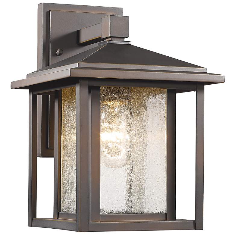 Image 1 Z-Lite Aspen 1 Light Outdoor in Oil Rubbed Bronze