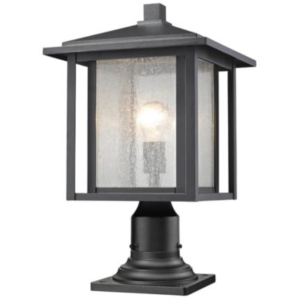 Z-Lite Aspen Black Collection