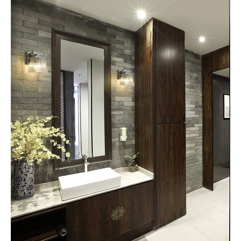 Image 3 Z-Lite Astor 1 Light Wall Sconce in Brushed Nickel more views
