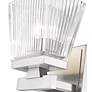 6_Z-Lite Astor 1 Light Wall Sconce in Brushed Nickel more views