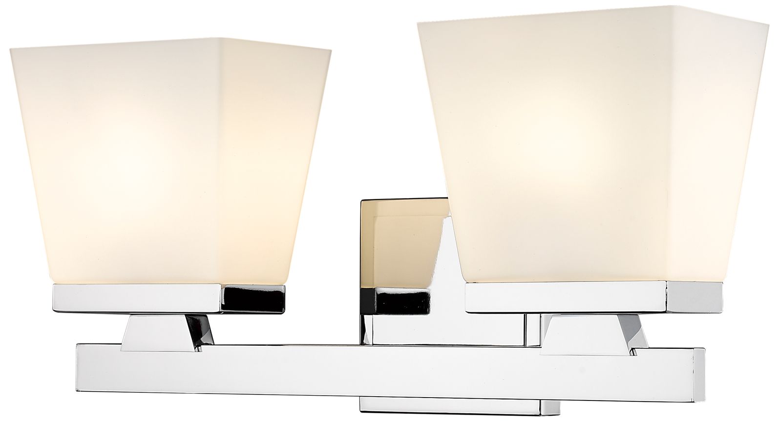 Z-Lite Astor 16" Wide Chrome 2-Light Vanity Bath Light