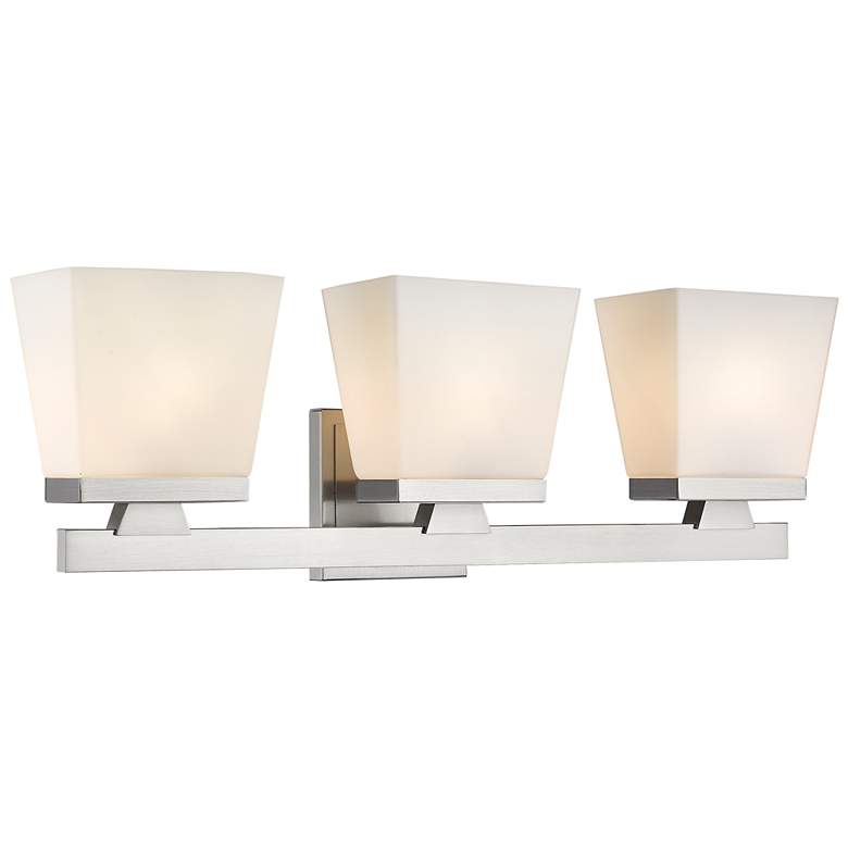 Image 1 Z-Lite Astor 3 Light Vanity in Brushed Nickel