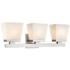 Z-Lite Astor 3 Light Vanity in Brushed Nickel