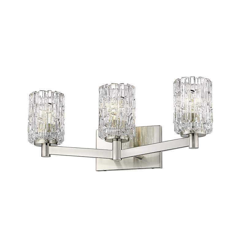 Image 3 Z-Lite Aubrey 22 1/2" Wide 3-Light Vanity in Brushed Nickel more views