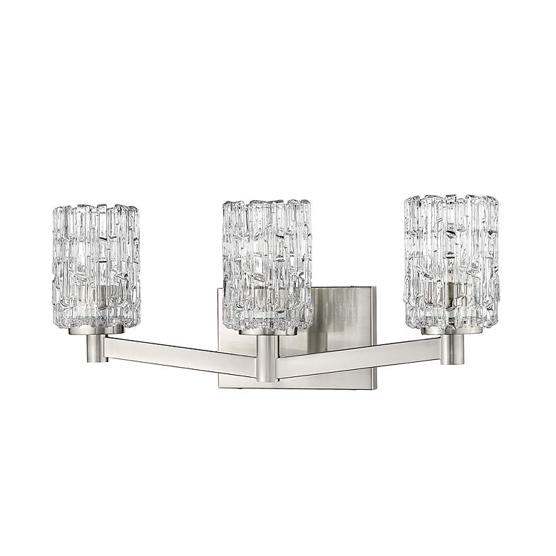 Image 4 Z-Lite Aubrey 22 1/2" Wide 3-Light Vanity in Brushed Nickel more views