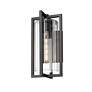 4_Z-Lite Aura 16 1/2" High Black Outdoor Wall Light more views
