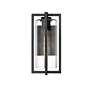 5_Z-Lite Aura 16 1/2" High Black Outdoor Wall Light more views