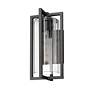 7_Z-Lite Aura 16 1/2" High Black Outdoor Wall Light more views