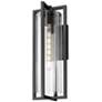 5_Z-Lite Aura 22 1/4" High Black Outdoor Wall Light more views