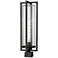 Z-Lite Aura 24 1/2" High Black Outdoor Post Light