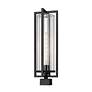 2_Z-Lite Aura 24 1/2" High Black Outdoor Post Light more views
