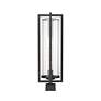 3_Z-Lite Aura 24 1/2" High Black Outdoor Post Light more views