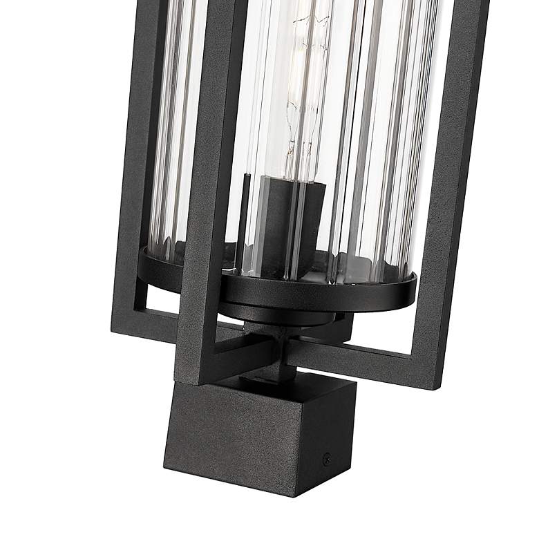 Image 4 Z-Lite Aura 24 1/2" High Black Outdoor Post Light more views