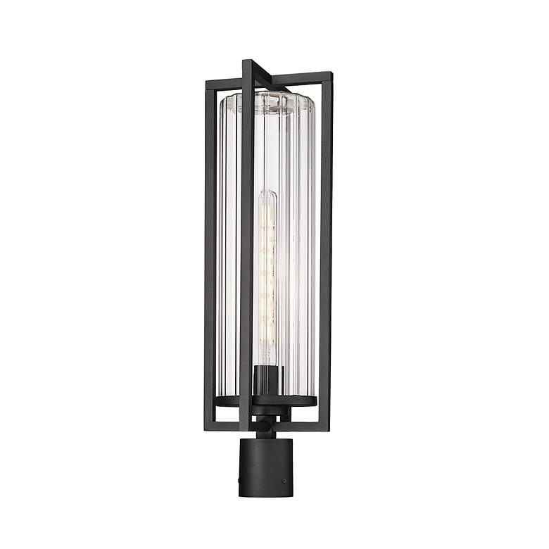 Image 2 Z-Lite Aura 25 3/4" High Black Outdoor Post Light more views