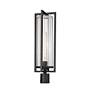 2_Z-Lite Aura 25 3/4" High Black Outdoor Post Light more views