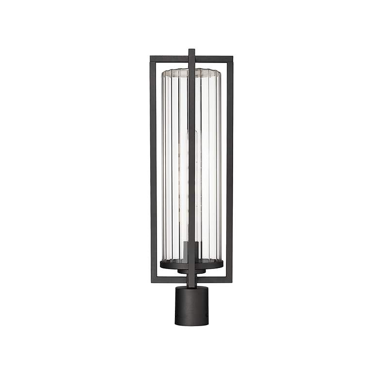 Image 3 Z-Lite Aura 25 3/4" High Black Outdoor Post Light more views