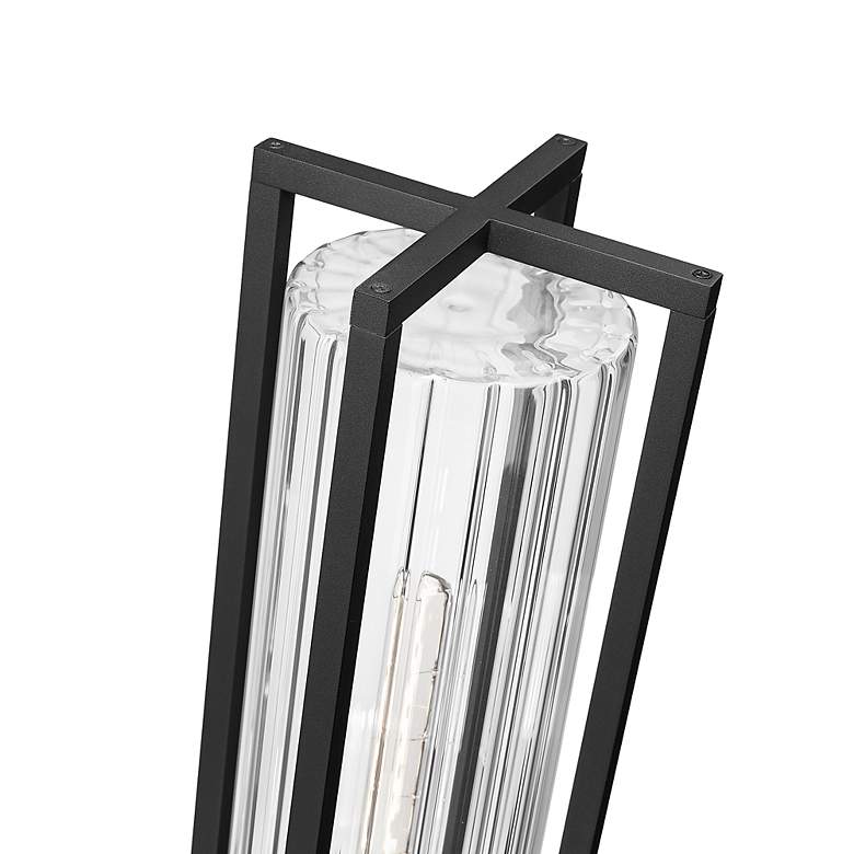 Image 4 Z-Lite Aura 25 3/4" High Black Outdoor Post Light more views