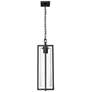 6_Z-Lite Aura 25" High Black Outdoor Hanging Light more views