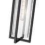 7_Z-Lite Aura 25" High Black Outdoor Hanging Light more views