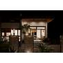 5_Z-Lite Aura 27" High Black Outdoor Pier Light more views