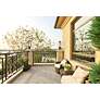 7_Z-Lite Aura 27" High Black Outdoor Pier Light more views