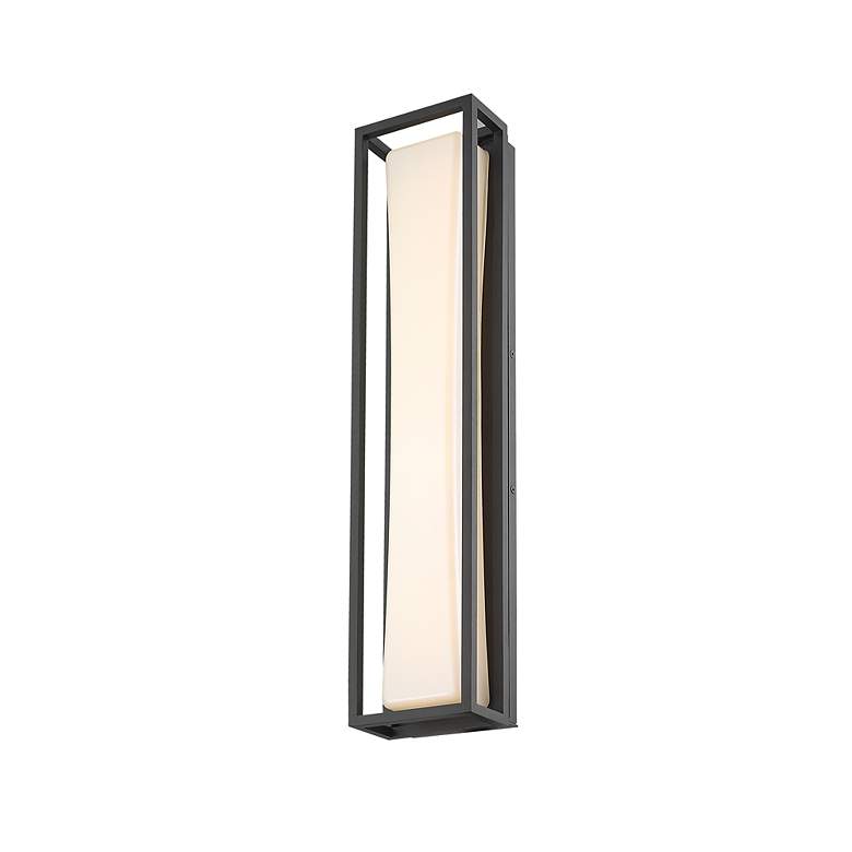 Image 6 Z-Lite Baden Outdoor 1 Light Outdoor Wall Sconce in Black more views