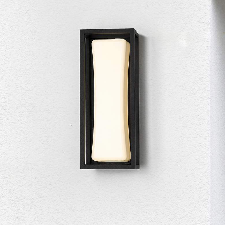 Image 1 Z-Lite Baden Outdoor 1 Light Outdoor Wall Sconce in Black