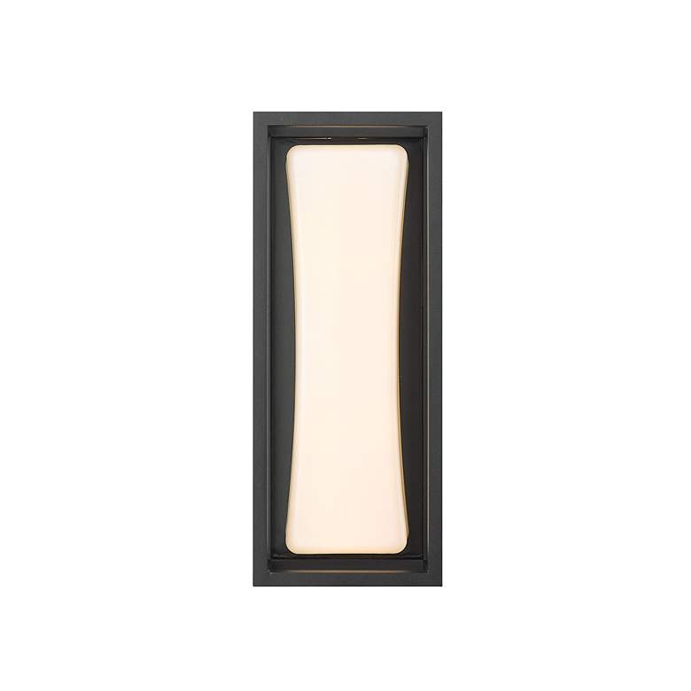 Image 5 Z-Lite Baden Outdoor 1 Light Outdoor Wall Sconce in Black more views