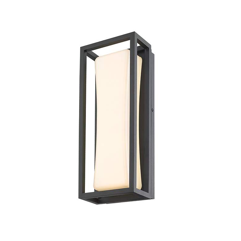 Image 6 Z-Lite Baden Outdoor 1 Light Outdoor Wall Sconce in Black more views