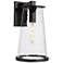 Z-Lite Bar Harbor 18" High Sand Black Outdoor Wall Light
