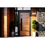 2_Z-Lite Bar Harbor 9" High Sand Black Outdoor Wall Light more views