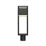 3_Z-Lite Barwick 21 1/4" High Black LED Outdoor Post Light more views