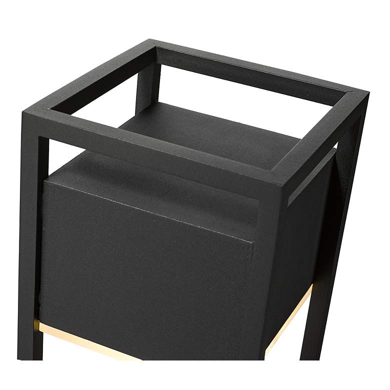Image 3 Z-Lite Barwick 21 inch High Black Finish Modern Outdoor Post Light more views