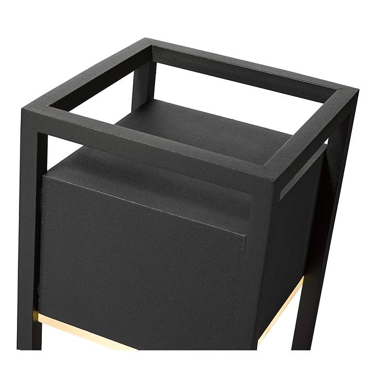 Image 3 Z-Lite Barwick 21" High Black Finish Modern Outdoor Post Light more views