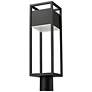 Z-Lite Barwick 21" High Black Finish Modern Outdoor Post Light