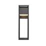 4_Z-Lite Barwick 24 1/2" High Black LED Outdoor Wall Light more views
